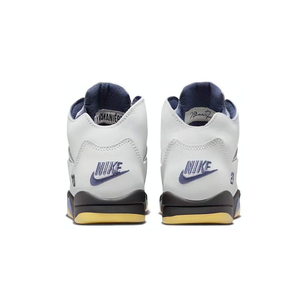 A Ma Maniére x Air Jordan 5 Retro PS Dawn Zapatillas para Niños Gris Polvo Fotón Negro FZ3356-004