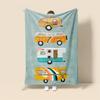 Home Decoration Plush Sofa Blanket Anime Animals Bedspread On the Bed Anime Fluffy Soft Blankets Thick Blanket for Winte