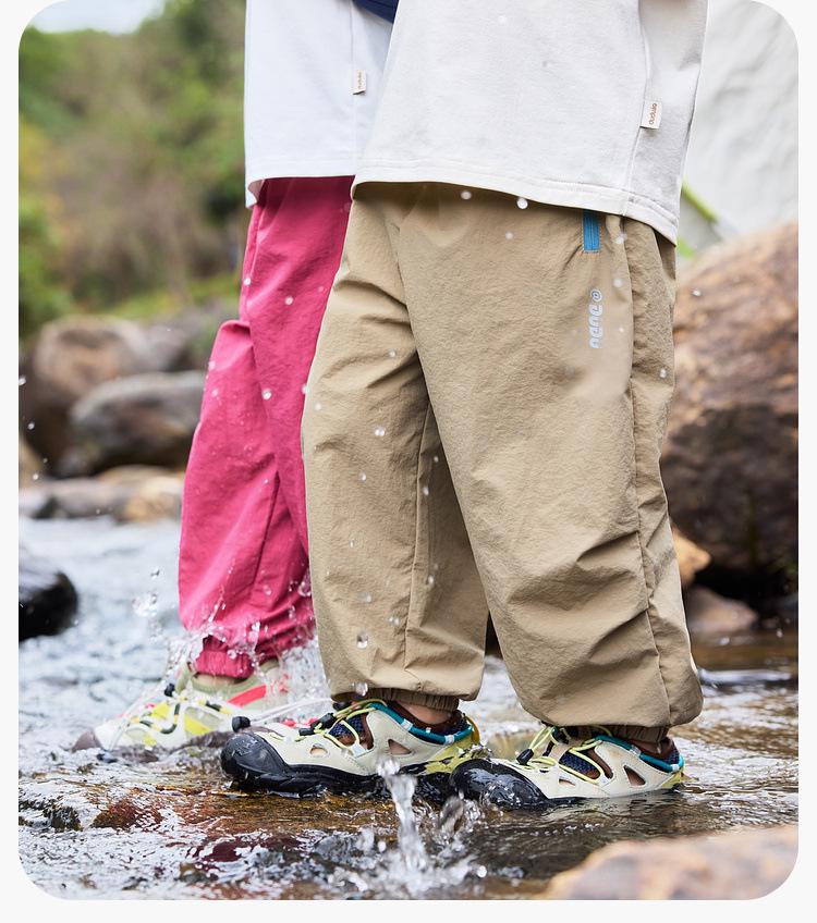 Dudu Family Kids' Water Repellent Cargo Pants - Spring Collection for Boys and Girls