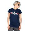 Top Gun Womens/Ladies Maverick Back Print Fitted T-Shirt