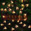 Honeybee String Lights Waterproof Intelligent Control 20 LED Solar  String Lights for Gard
