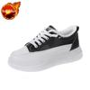 Ladies Footwear Plus Velvet High On Platform Cotton A Vulcanized Shoe Korean Original Stylish Quality Women's White Shoes Deals