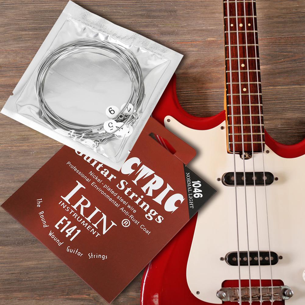 Metal Electric Guitar Strings Set Nickel Alloy Guitar Strings Musical Instruments Accessories