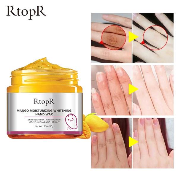 Buy RtopR Mango Moisturizing Hand Wax Whitening Skin Hand Mask Repair