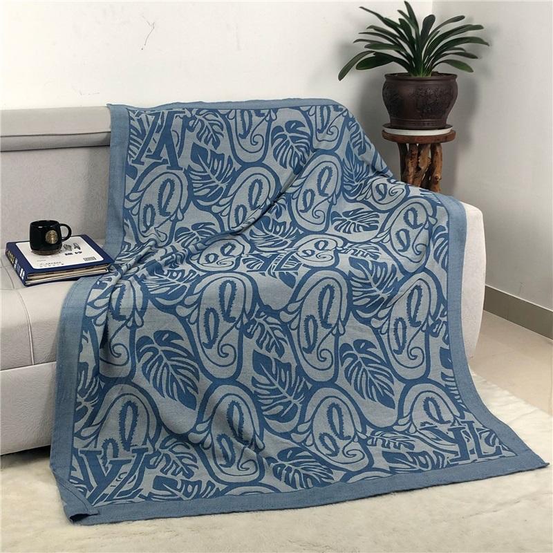 Blanket Light Luxury Blanket Four Seasons Universal Air-conditioning Blanket Thickened Nap Sofa Blanket Bedroom Household