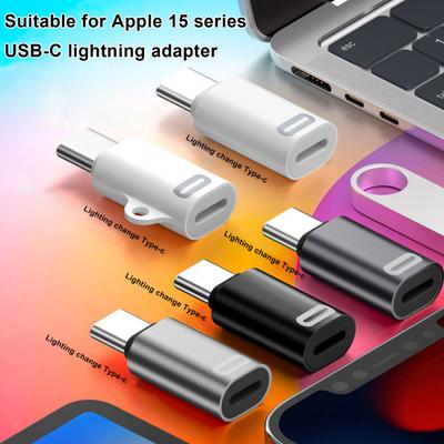 Phone Adaptor 8-pin Female To Type-C Male PD Fast Charging High Speed Data