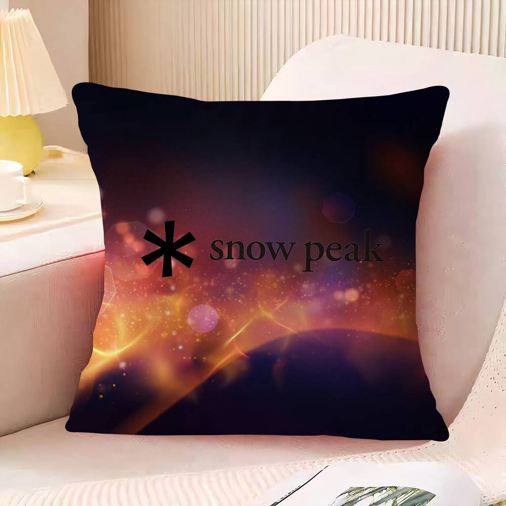 L-Luxurious S-snow P-peak Pillow Gifts Home Office Furnishings Bedroom Sofa Car Cushion Cover Case 45x45cm