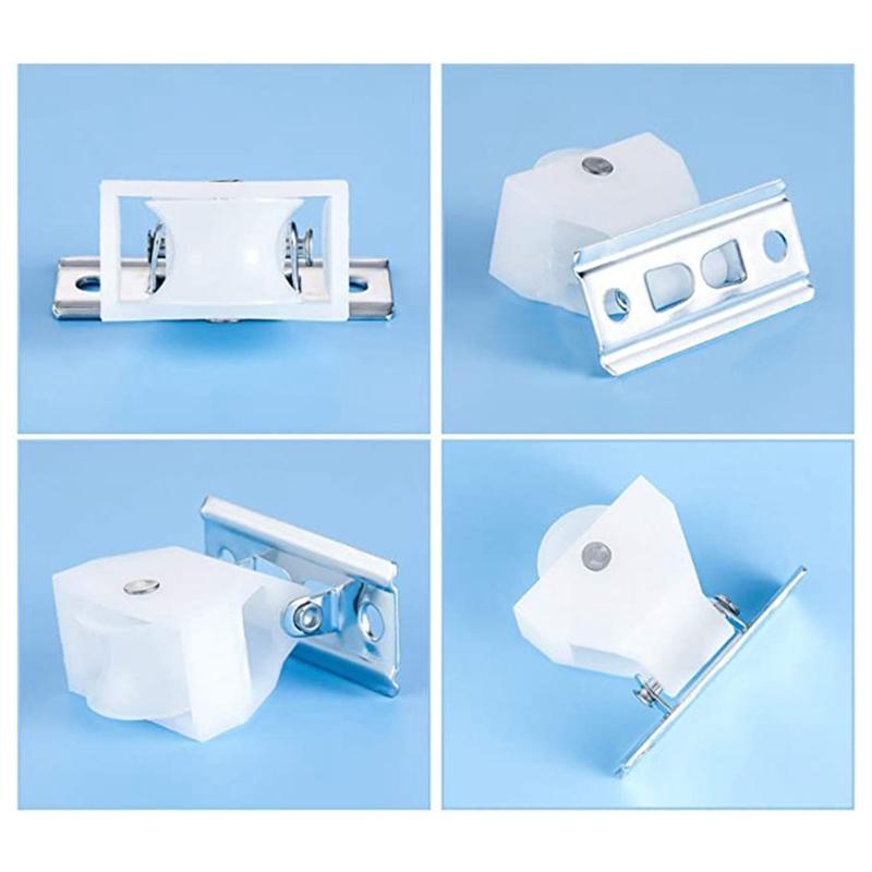 Cheap 4Pcs Drapery Hardware Cord Pulleys Window Blind Lock for Roman