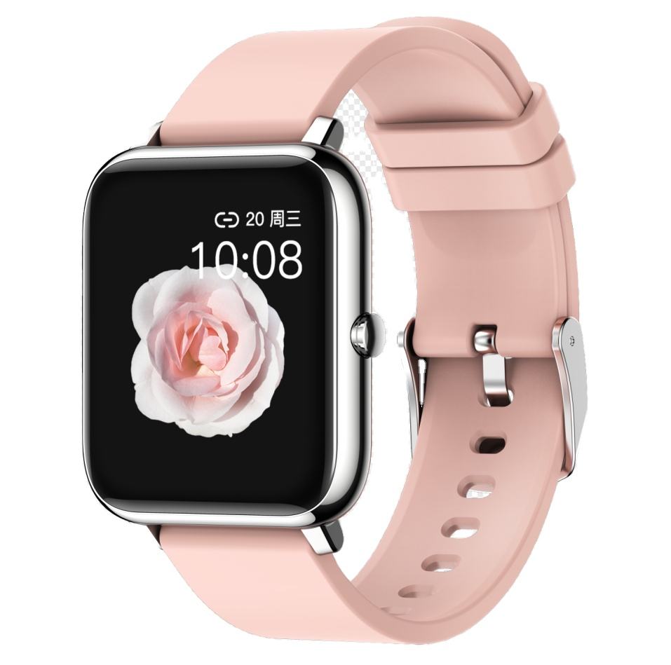 Hot Selling P22 Women Smart Watch Heart Rate Monitor Fitness Sport Tracker Waterproof Smart Watch for Gift