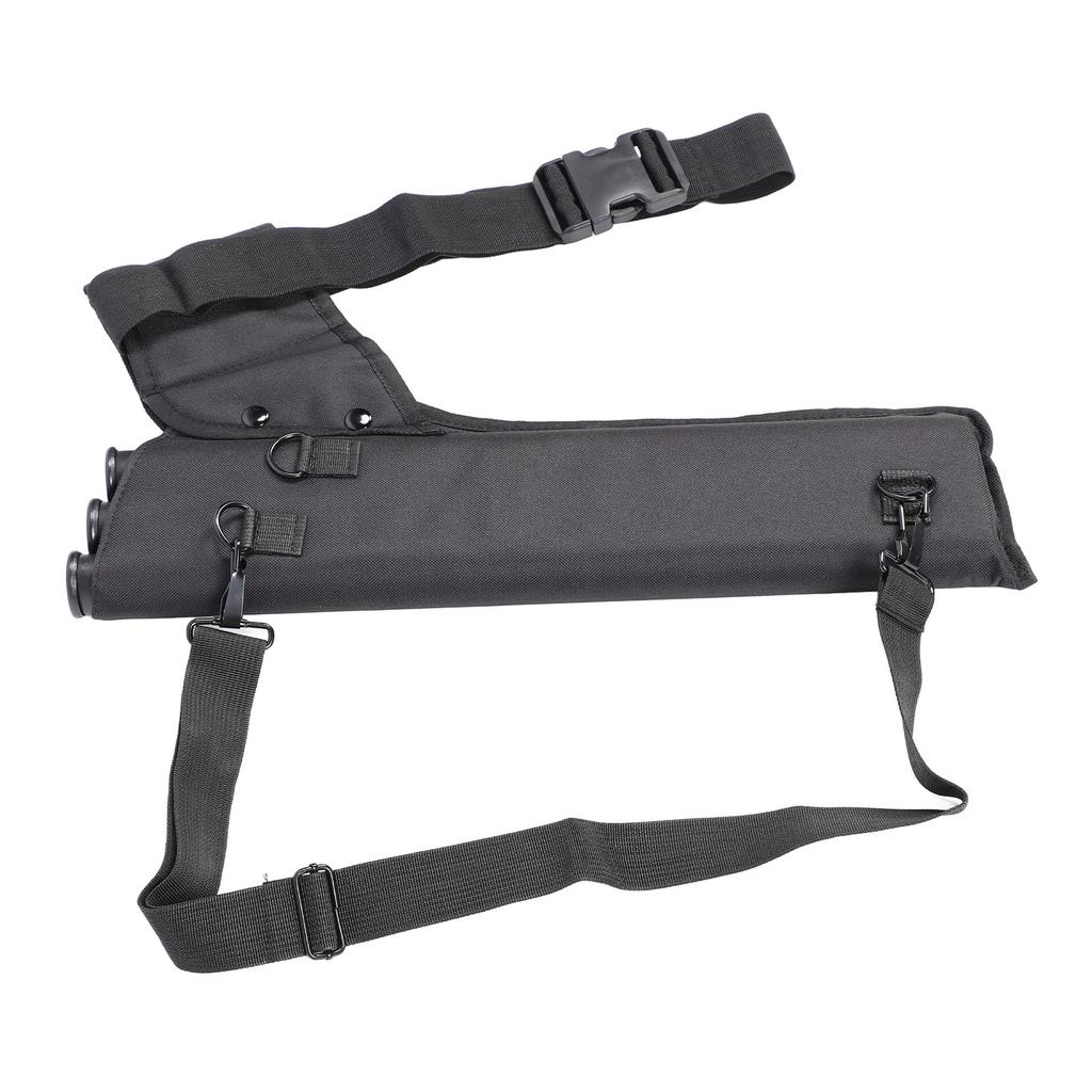 Kołczan łuczniczy na strzały Regulowany pas Kołczan z tubami na 3 strzały do łuku bloczkowego, refleksyjnego do ćwiczeń