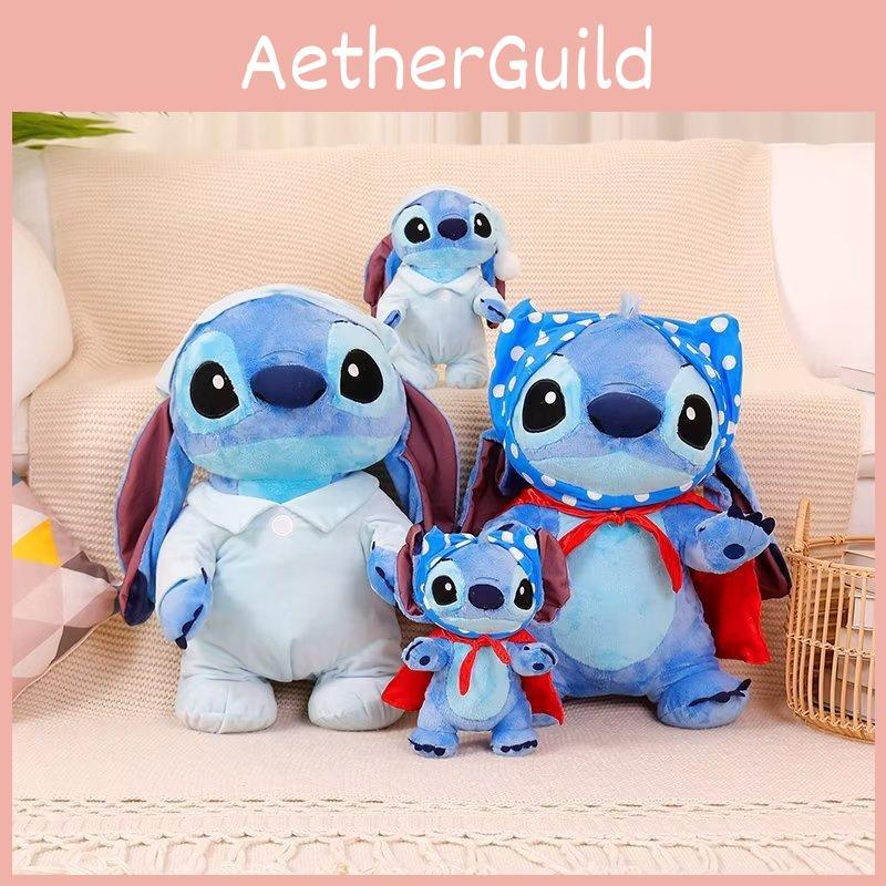 Plush Soft Doll With Red Cape Short Fur Material For Kids Gift Idea