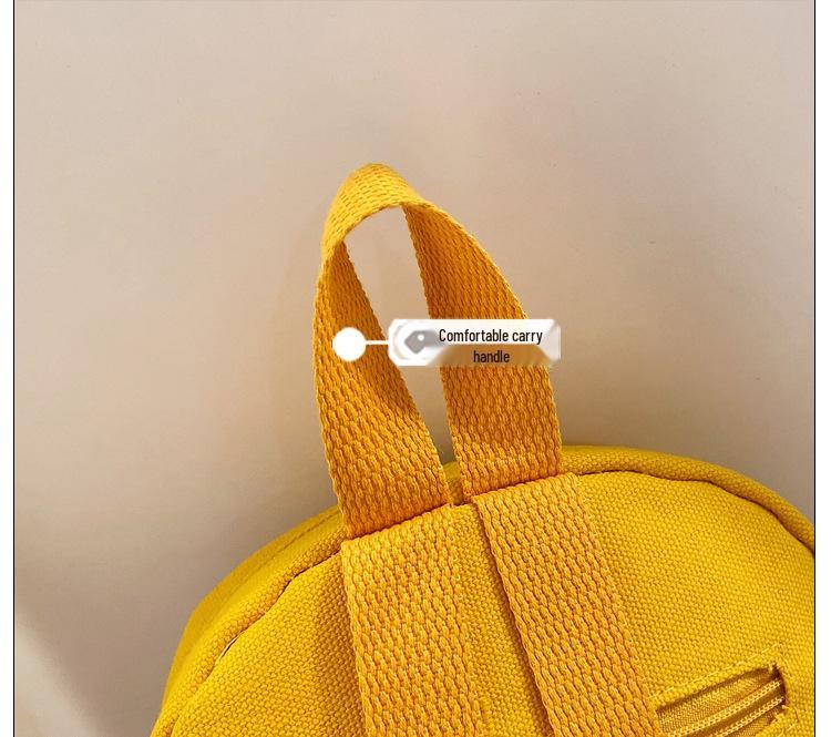 2023 New Cartoon Canvas Backpack for Kids, Ages 3-6, Trendy Kindergarten Bag for Boys and Girls