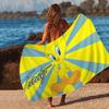 Yellow Cartoon T-Tweetys Bird Microfiber Blanket Quick Drying Beach Towels Oversized Printing Super Absorbent Pool Towel Blanket
