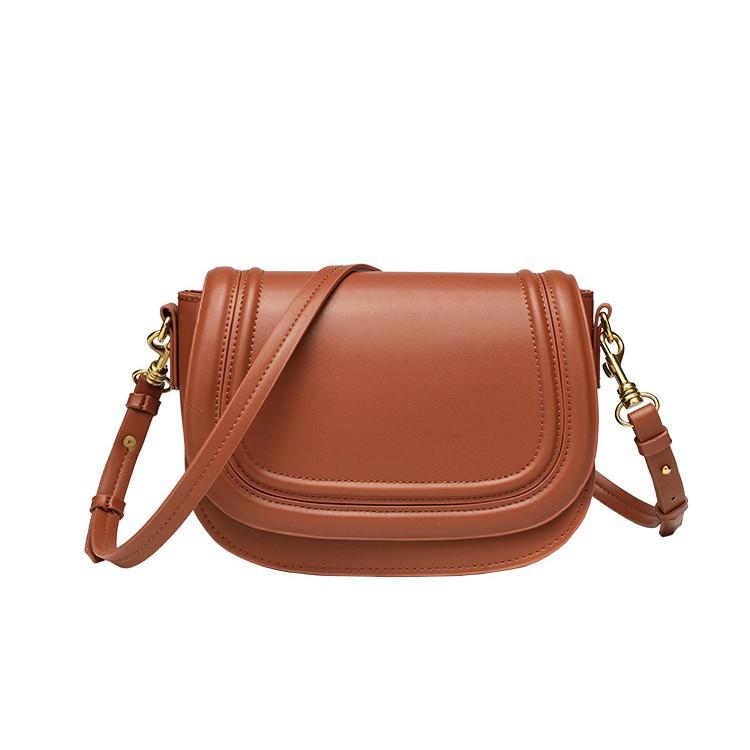 2024 Fall/Winter New Niche Design Fashionable Versatile Commuting High-End Single-Shoulder Underarm Bag Crossbody Saddle Bag