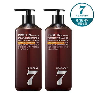 Protein Damage Care Shampoo Tree Anti-Hair Loss Shampoo 740g Duo