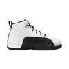 Air Jordan 12 Retro PS Royalty Kids Sneakers White Black Metallic-Gold 151186-170