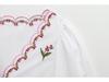 2025 Spring Women's Floral Embroidery Poplin Top - European & American Style