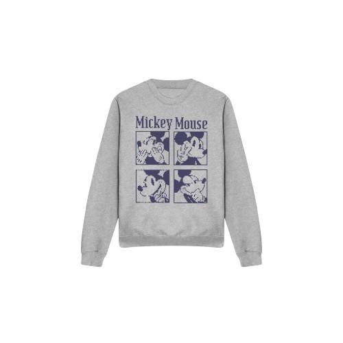 Disney Unisex Adult Mickey Mouse Pixelated Sweatshirt
