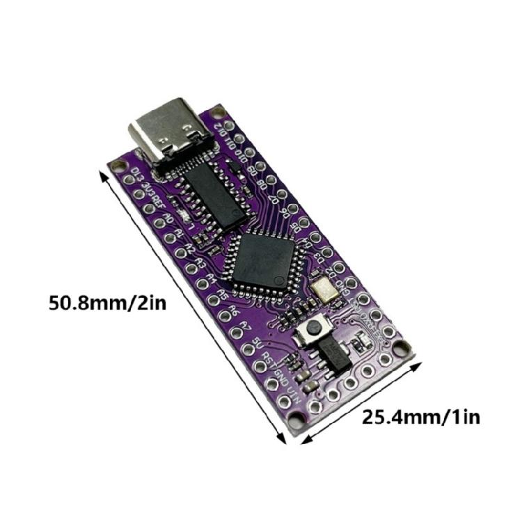 LGT8F328P MiniEVB Type C USB Circuit Board for Creative DIY Computings, User Friendly PCB