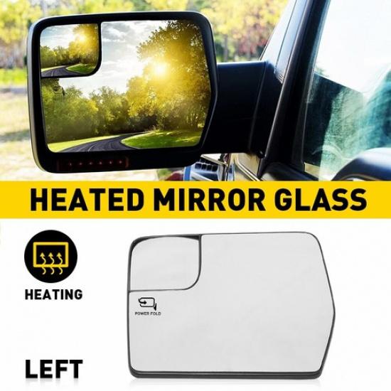 For 2011-2014 Ford F-150 Power Heated Signal Driver Side View Mirror EA