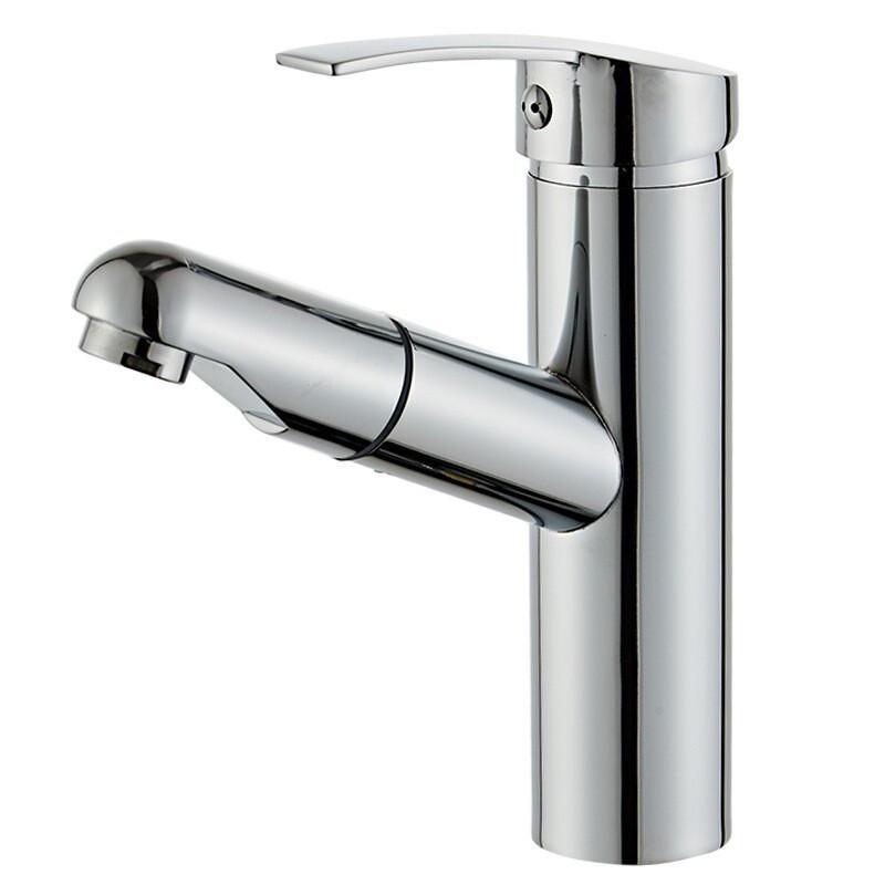 Longdai Pull-Out Single Handle Bathroom Faucet