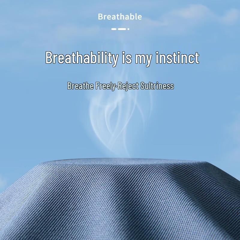 MONTAGUT Men's Silk-Blend Ice-Feel Breathable Polo Shirt