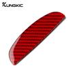 Real Soft Carbon Fiber Sticker For Seat Leon 2005 2006 2007 2008 2009 2010 2011 2012 LHD RHD Car Co-Pilot Storage Box Trim