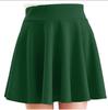 European & American Women's Versatile Stretchy Flared Mini Skirt - Casual Skateboard Skirt