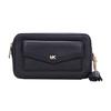 New Leather Camera Bag, Shoulder Bag, Crossbody Bag Small Women's Black 32S9GF5C1L-BLACK