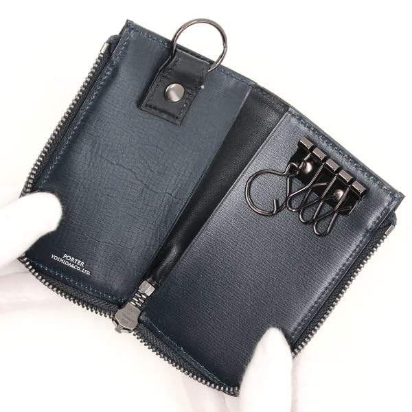 Yoshida Porter Plume Key Case 50 Navy [Porter Bag] (179-03876)