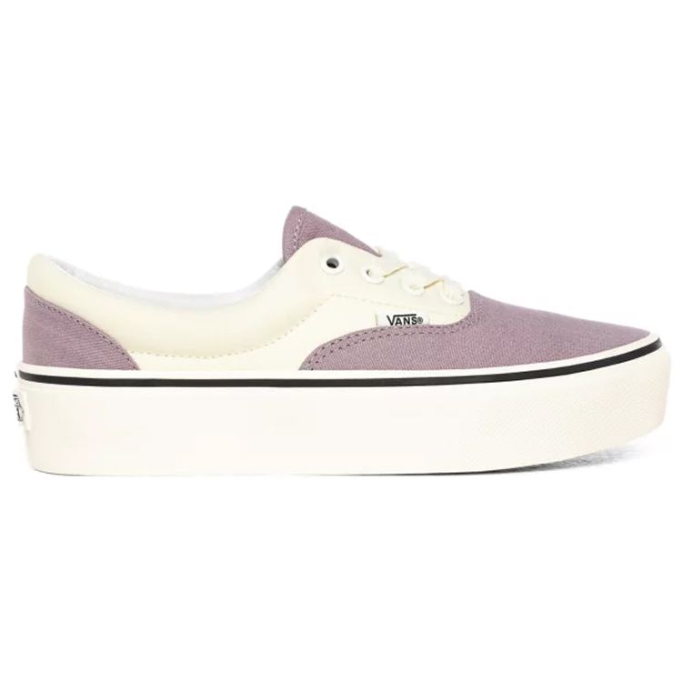 Vans Era 2-Tone Platform Low Top Skate Shoes Unisex Sneakers White Purple VN0A3WLU1VG