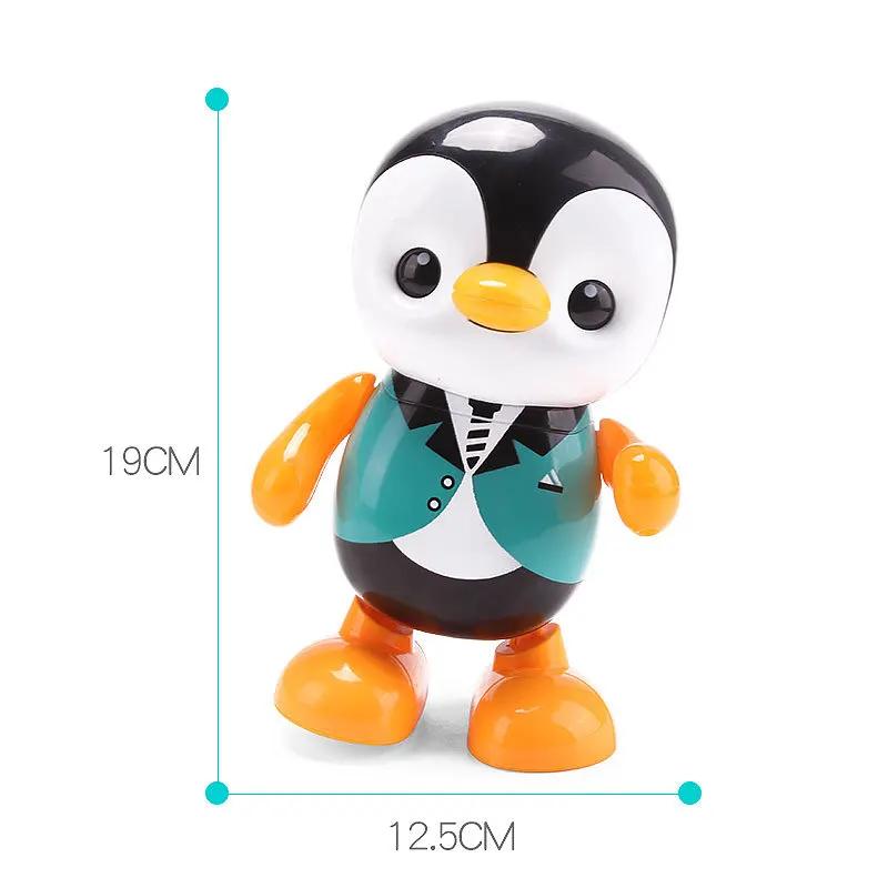Music Penguin Electric Dancing Toy Robot Fun Educational Vocal Toy for All Ages Boys Girls Interactive Learning and Playtime Fun