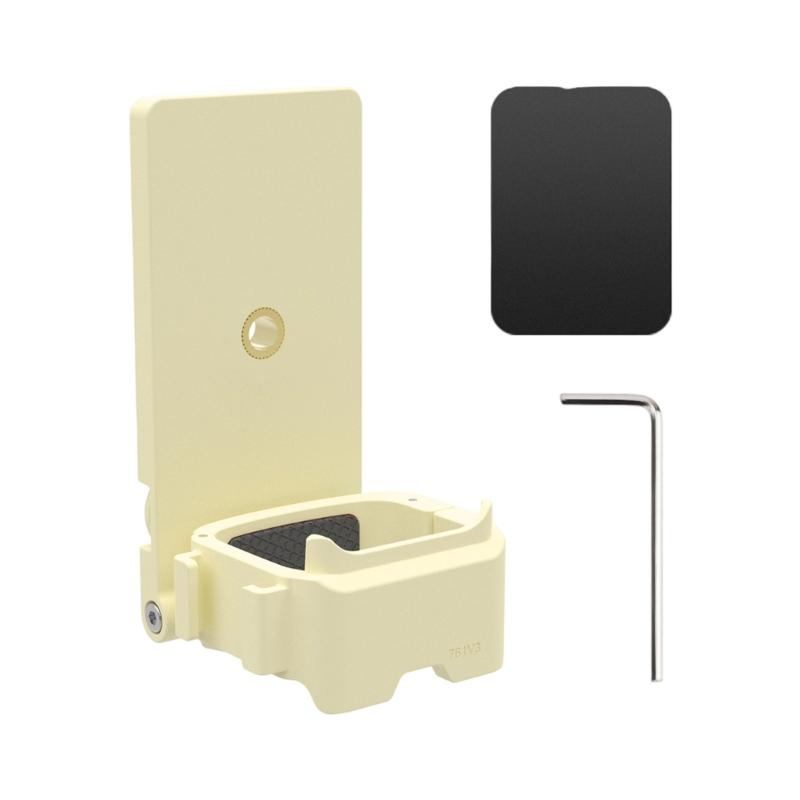 Rotatable Magnetic Camera Bracket Featuring Easy Installation Cold Shoe Compatibility Compact Portable Construction