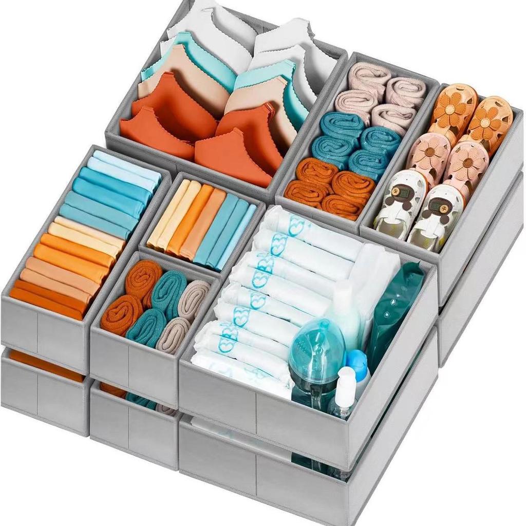Clothes Foldable Box For Storage Pants Underwear And Sundries