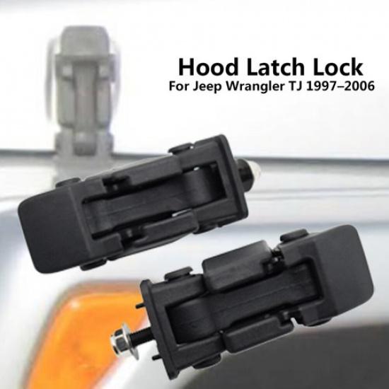 

Car Front Hood Latch Catch Bracket For Jeep Wrangler TJ 1997-2005 Engine Lock