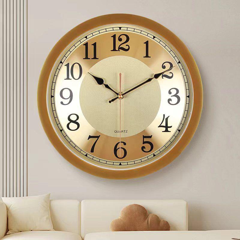 

Бесшумные настенные кварцевые часы Тыква 2024 года - Китайский декоративный часовой механизм для гостиной