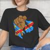 Summer Republic Of Congo Congolese Flag T Shirt for Unisex Unisex 100 Cotton Tshirts Short Sleeve Tops