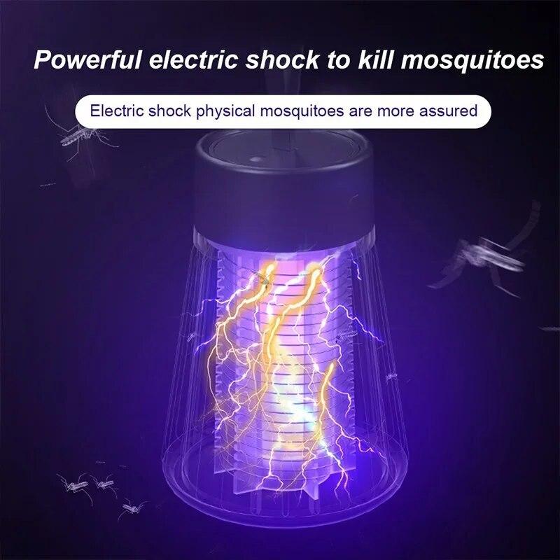 UV Mosquito Lamp USB Charge Anti Mosquito Lamp Pest Control Lamp(No Battery)