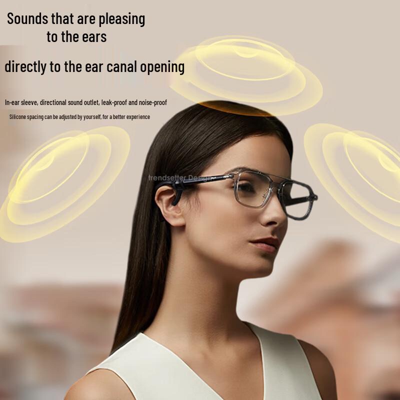 Winqian Smart Glasses Audio Enhancers & Charging Cases