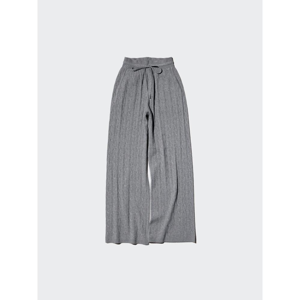 Uniqlo Washable Knit Cable Pants