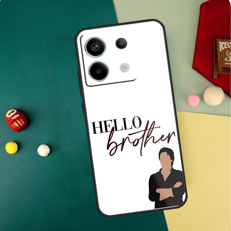 Damon and Stefan Vampire Diaries Case For Xiaomi Redmi Note 14 Pro 13 12 11 10 15 Pro Plus Redmi 15C 14C 13C 10C 12C 15 Funda