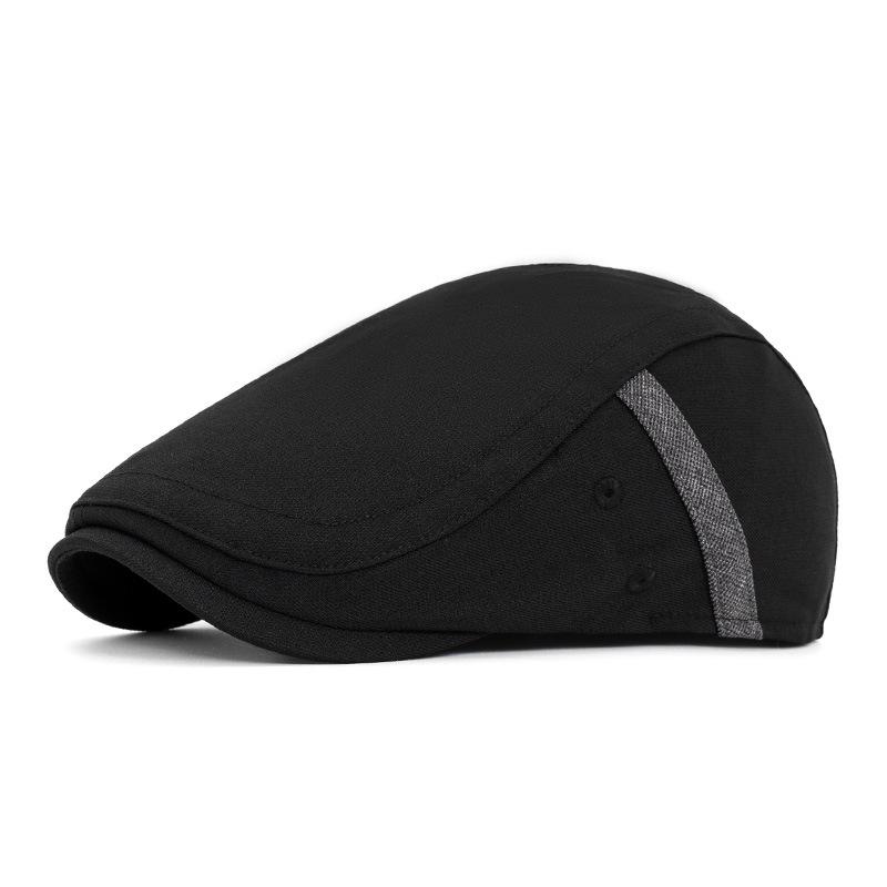 Men's Spring Summer Peaked Cap British Forward Cap Retro Beret Outdoor Sun Hat