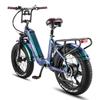FAFREES F20 Master Elektrofahrrad 500W Motor, 48V 22.5Ah Akku, 100-120KM Reichweite, 20*4.0 Zoll Reifen, Hydraulische Scheibenbremse E-Bike