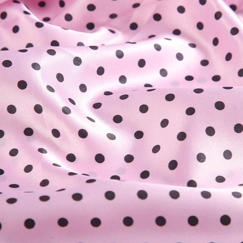 5mm Small Polka Dot Satin Fabric for Clothing, Gift Boxes, Scarves, Doll Dresses, and Home Wear