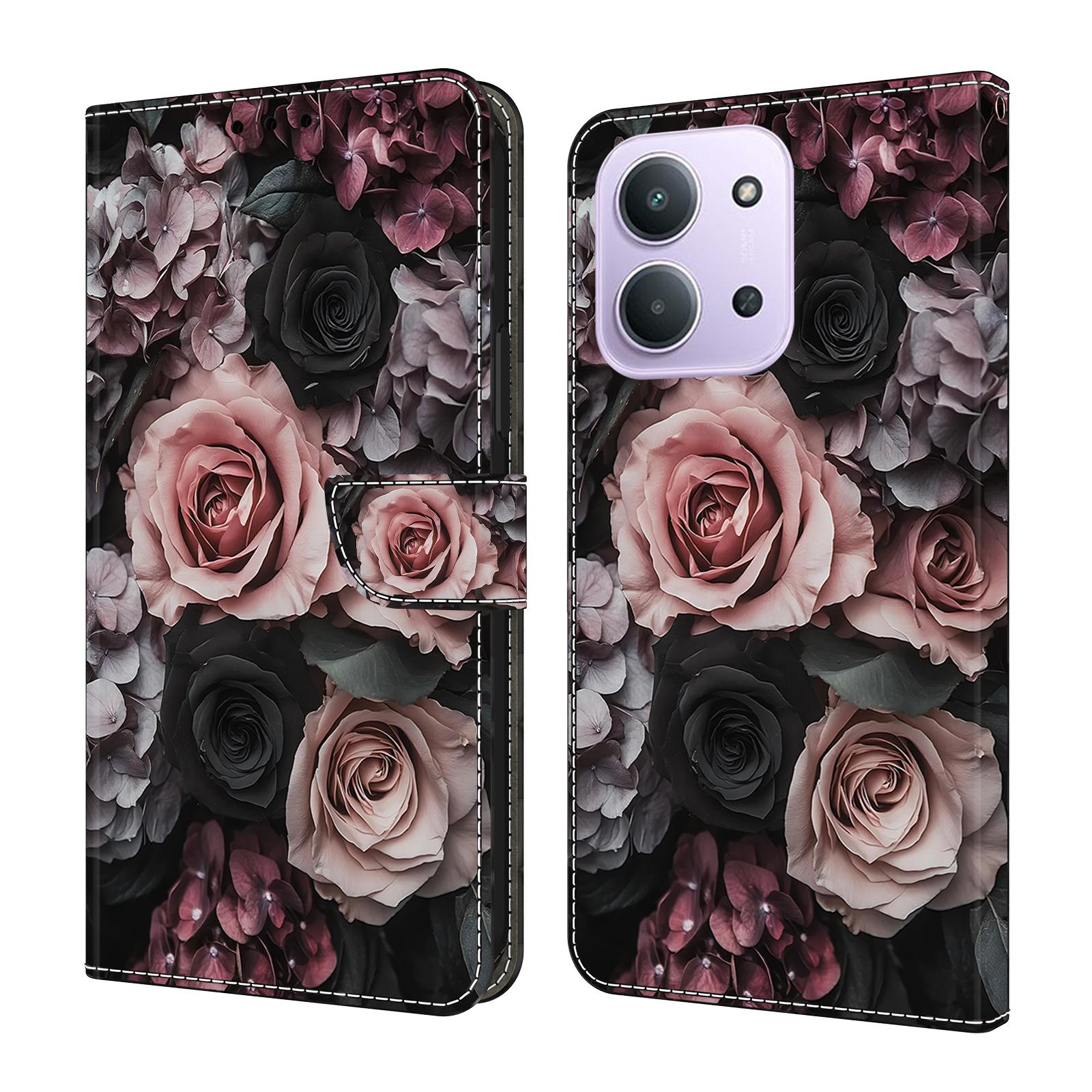 

Leather Case For Xiaomi Redmi 15C 5G (EU) (173mm)/4G (EU) (173mm)/Poco C85 4G (173mm) Pattern Printing Wallet Stand Flip Phone Cover