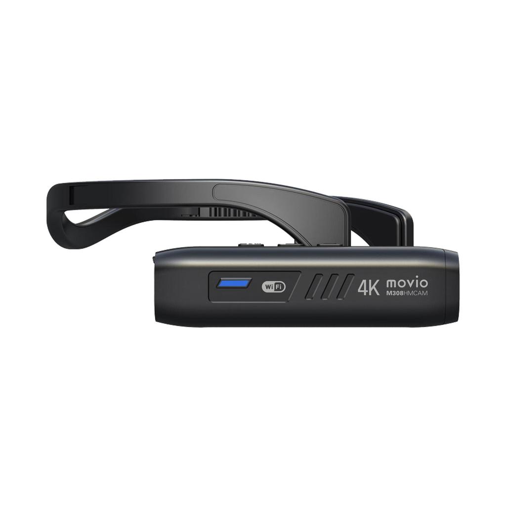 movio 4K Ultra HD Camera with Function M308HMCAM Head-Mounted Wi-Fi