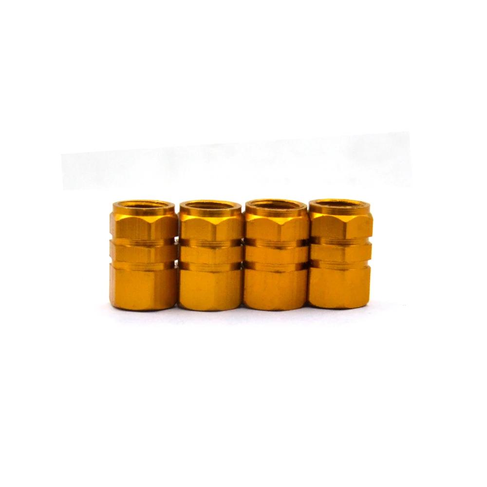 2023Theftproof Aluminum Car Wheel Tires Valves Tyre Stem Air Caps Airtight Cove 4pcs/set Dustproof Cover Car Styling Accessories