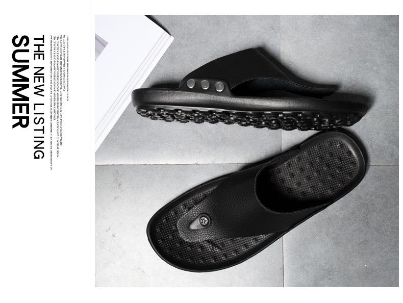 Men's Summer Korean Style Fashion Flip-Flops for Indoors and Outdoors