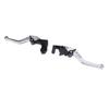 1 Pair Motorcycle Short Brake Clutch Lever Aluminum Alloy Stylish Look Adjustable Replacement for CRF1100L Africa Twin