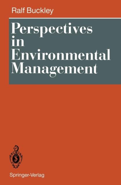 The Perspectives In Environmental Management Book